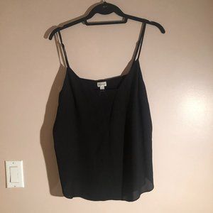 Dynamite Black Spaghetti Strap Top - Size L